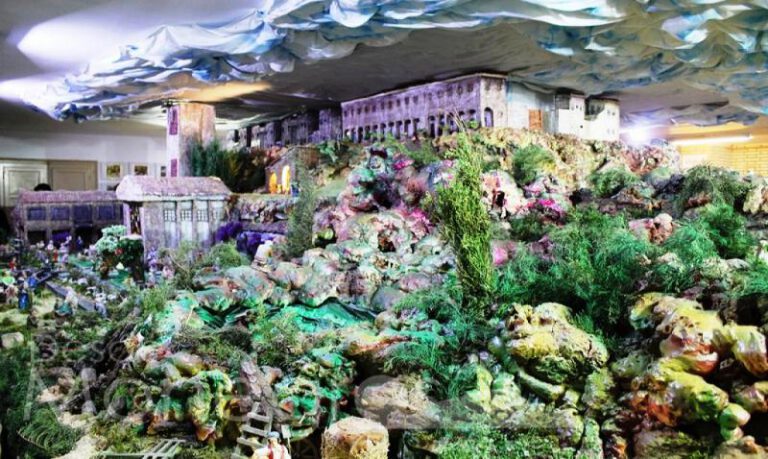 El belén de San Juan cambia su habitual ubicación. El belén de San Juan cambia su habitual ubicación.