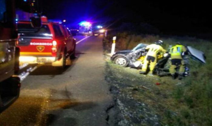 Imagen del rescate. Bomberos Diputación de Zaragoza.