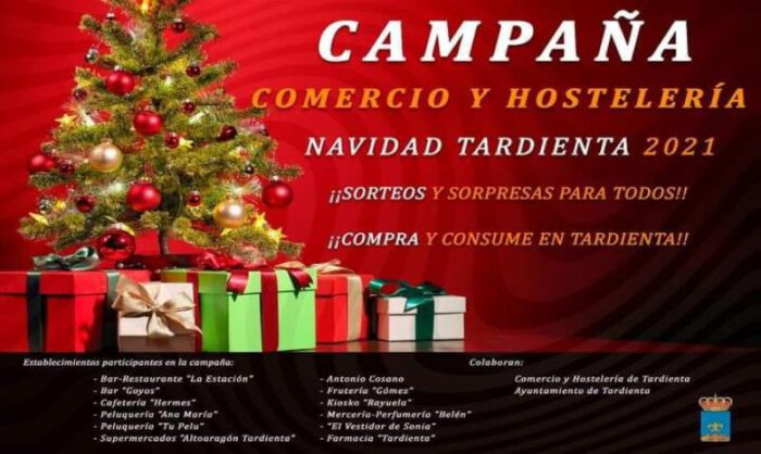 Las compras y consumiciones en Tardienta tendrán premio.