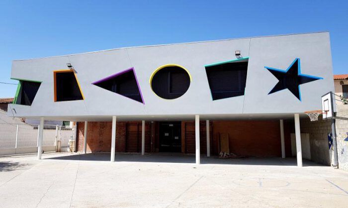 Nueva fachada del colegio (ATC Constructora).