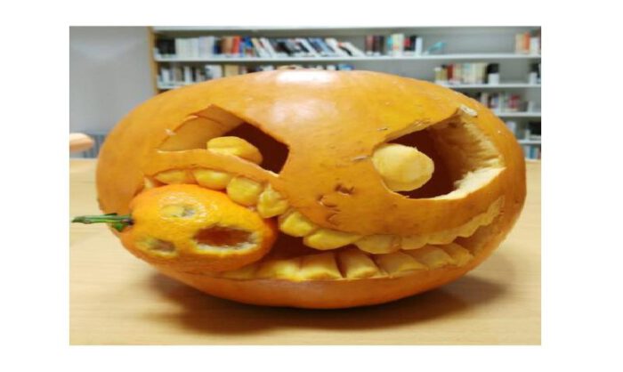 Calabaza presentada a concurso en Tardienta.