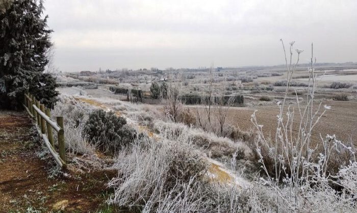 Las bajas temperaturas ya han provocado fuertes heladas.