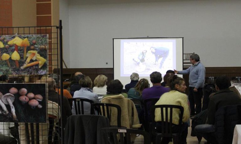 Charla durante las jornadas de 2019 en San Juan.