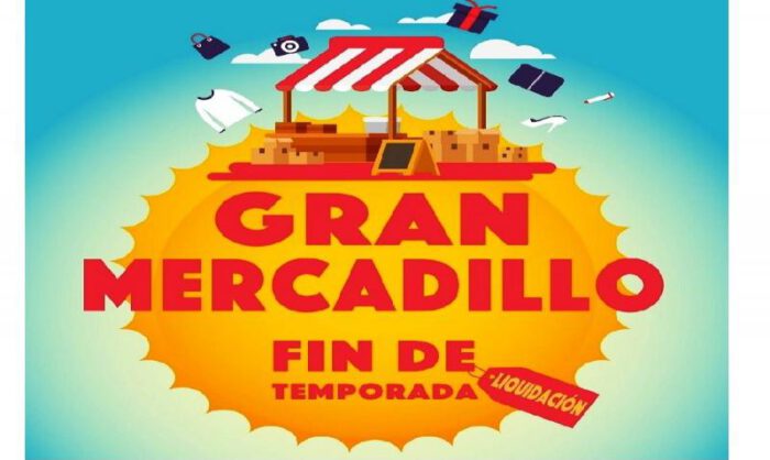 Mercadillo de liquidación de stock del verano en Monegros.