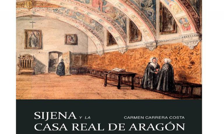 Portada de "Sijena y la casa real Aragón". Portada de "Sijena y la casa real Aragón".