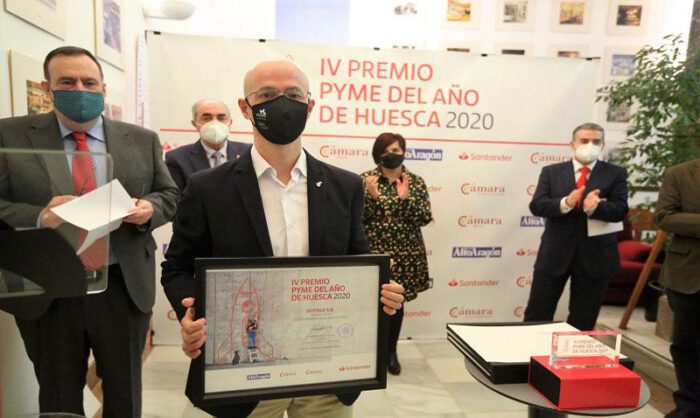 Imagen del galardón recibido a nivel provincial.