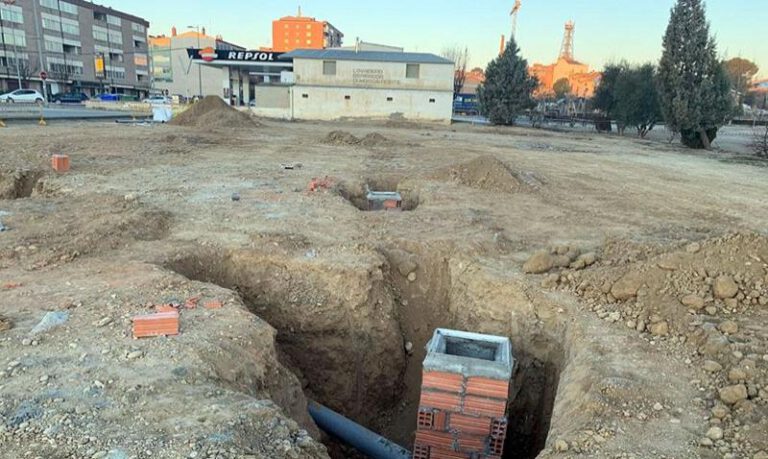 El circuito de "pump track" ya está en marcha. El circuito de "pump track" ya está en marcha.