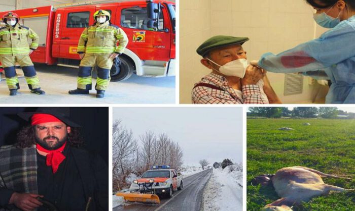 Algunos de los protagonistas del año 2021.