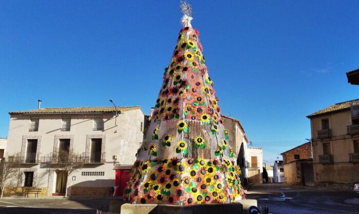 Girasoles en el árbol del Plegadero.