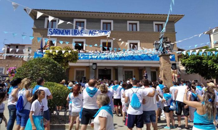 Imagen del inicio de las fiestas de 2019.