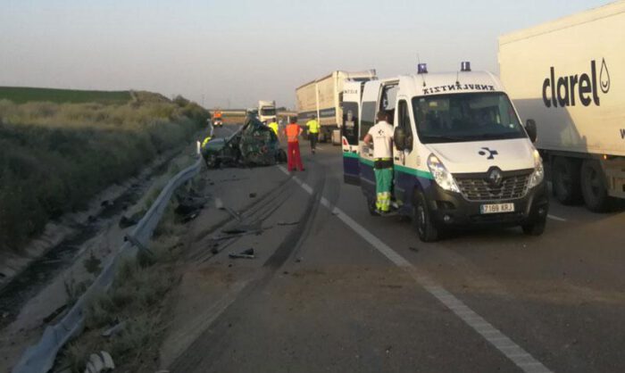 El suceso ha tenido lugar en el kilómetro 71.