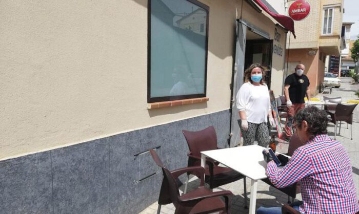 La hostelerí­a ha sido uno de los sectores más afectados.