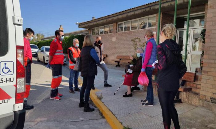 Benita Buisac ha sido recibida con aplausos.