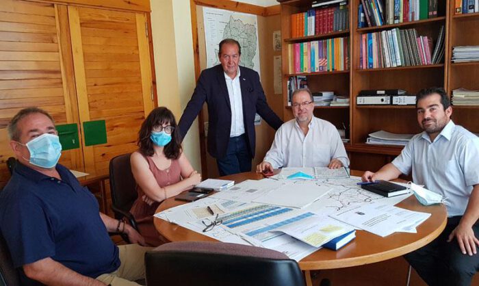 Imagen de la reunión celebrada en la DGA.