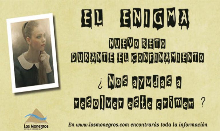 La actividad invita a resolver un crimen ficticio. La actividad invita a resolver un crimen ficticio.