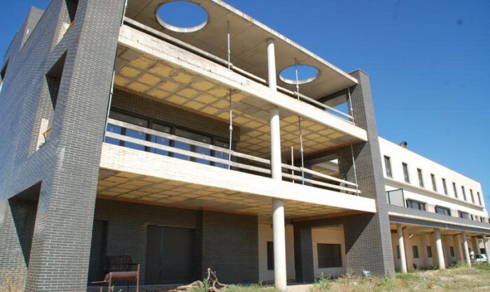 Imagen de archivo de la ampliación de la residencia.