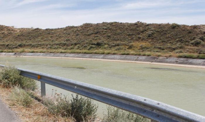 Imagen de archivo del Canal de Monegros.