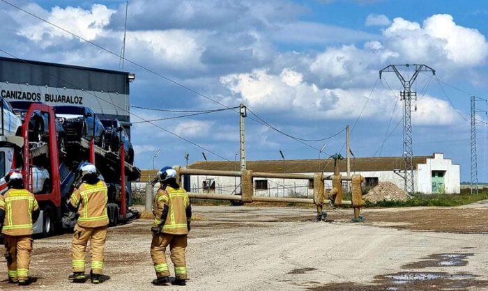 El suceso tuvo lugar este miércoles en Bujaraloz.