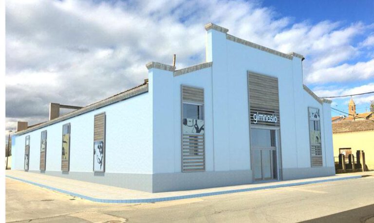 Apariencia que tendrá el futuro gimnasio municipal. Apariencia que tendrá el futuro gimnasio municipal.