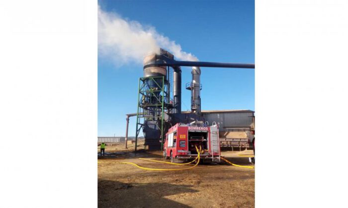 El fuego ya ha sido controlado por los bomberos de la DPH.