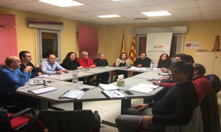 Foto de archivo de la junta directiva del Ceder Monegros. Foto de archivo de la junta directiva del Ceder Monegros.