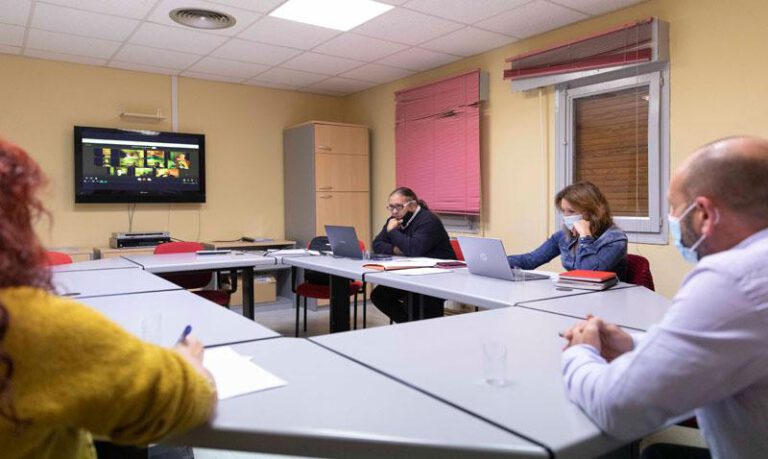 Imagen de la última junta directiva del Ceder Monegros. Imagen de la última junta directiva del Ceder Monegros.