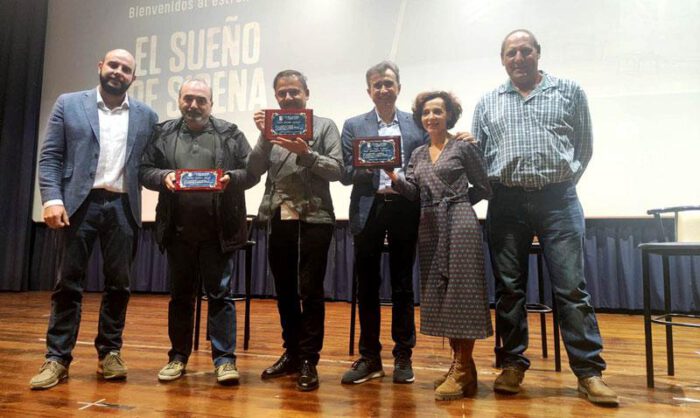 Sijena reconoció a los artí­fices del film.