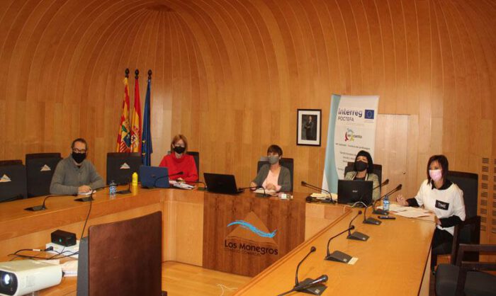 Imagen de la reunión virtual celebrada.