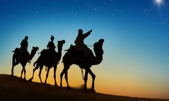 Todo está listo para mantener la ilusión de los niños.