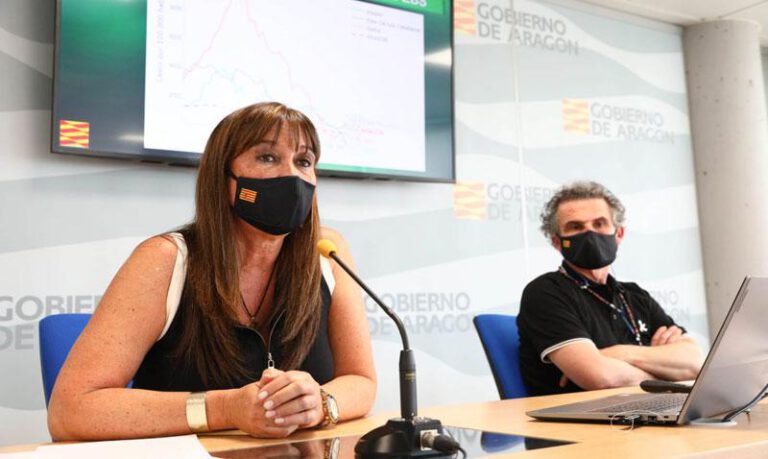 El Gobierno de Aragón acaba de actualizar la situación. El Gobierno de Aragón acaba de actualizar la situación.