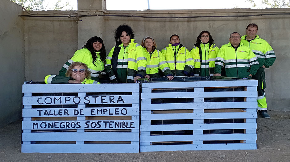 Los alumnos-trabajadores han llegado al ecuador de su formación.