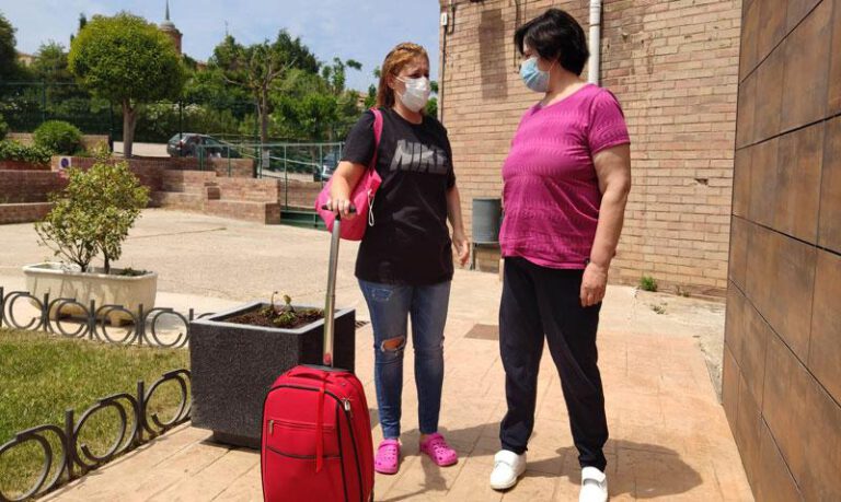 Las últimas trabajadoras confinadas salieron este domingo. Las últimas trabajadoras confinadas salieron este domingo.