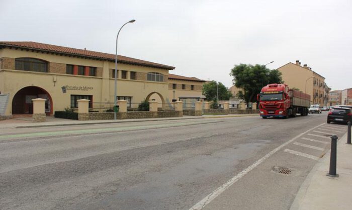 Las obras incluyen la travesí­a de Tardienta.