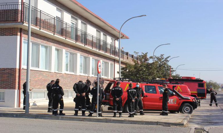 La residencia Monegros ha registrado un importante brote. La residencia Monegros ha registrado un importante brote.