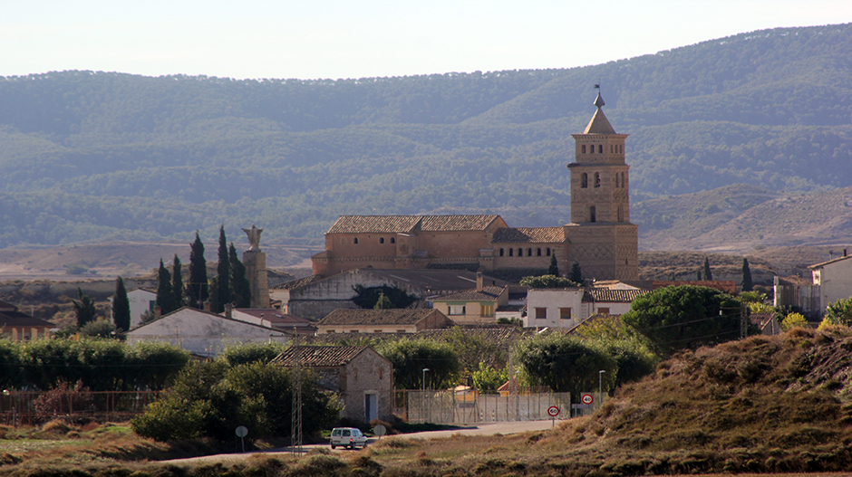 Alcubierre, uno de los 31 municipios de Los Monegros.
