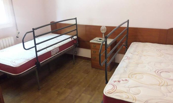 Imagen de una de las viviendas acondicionadas en Sariñena.