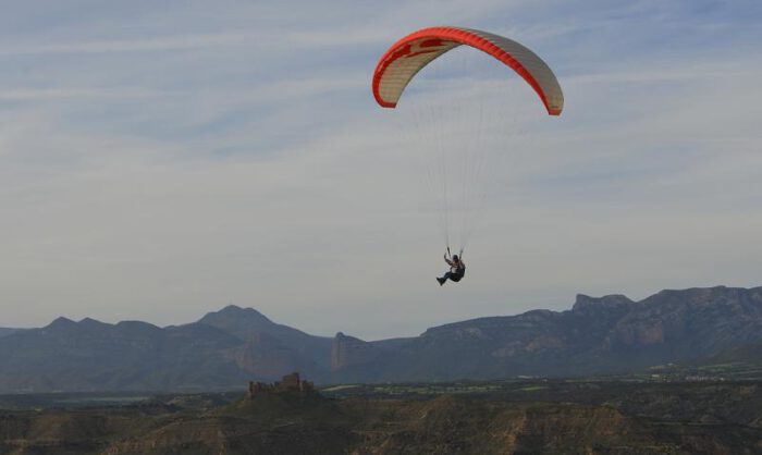 El vuelo final se realizará en Loarre.