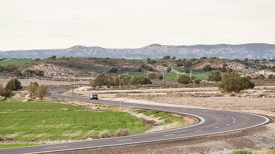 Imagen de las mejoras realizadas en la vía entre Monegrillo y Osera.