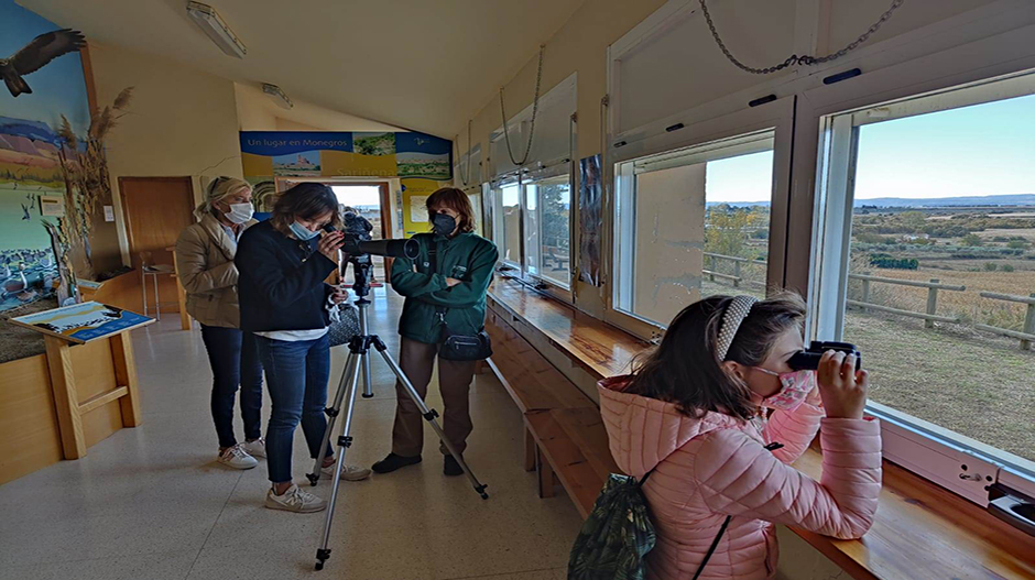 El centro de interpretación de la Laguna de Sariñena ofrecerá varias actividades gratuitas.