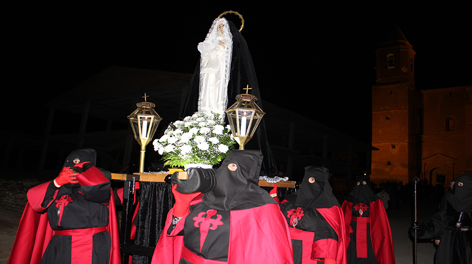 La Virgen estrenará corona en la procesión del Miércoles Santo en Grañén.