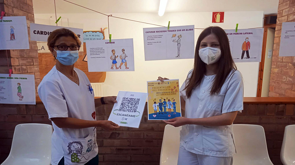 El proyecto está promovido por el centro de salud de Sariñena.