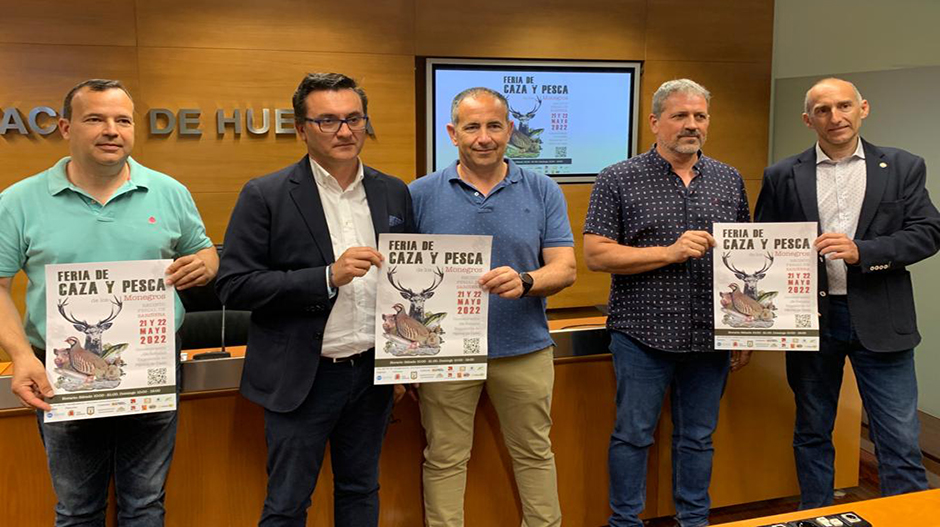 Imagen de la presentación de la Feria de Caza y Pesca de Los Monegros.