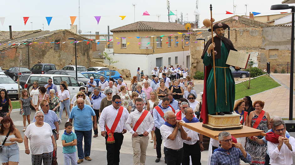 La procesión ha partido y finalizado en la iglesia parroquial.