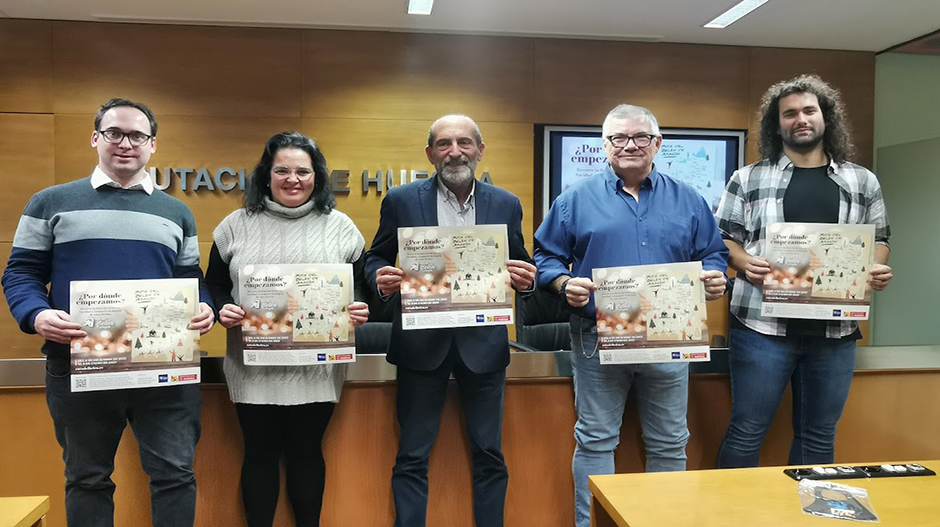 Reyes Buisán, de San Juan del Flumen, ha participado en la presentación de la ruta.