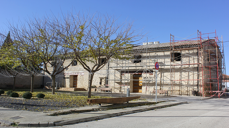 El edificio actual se corresponde con el almacén de la vivienda original.