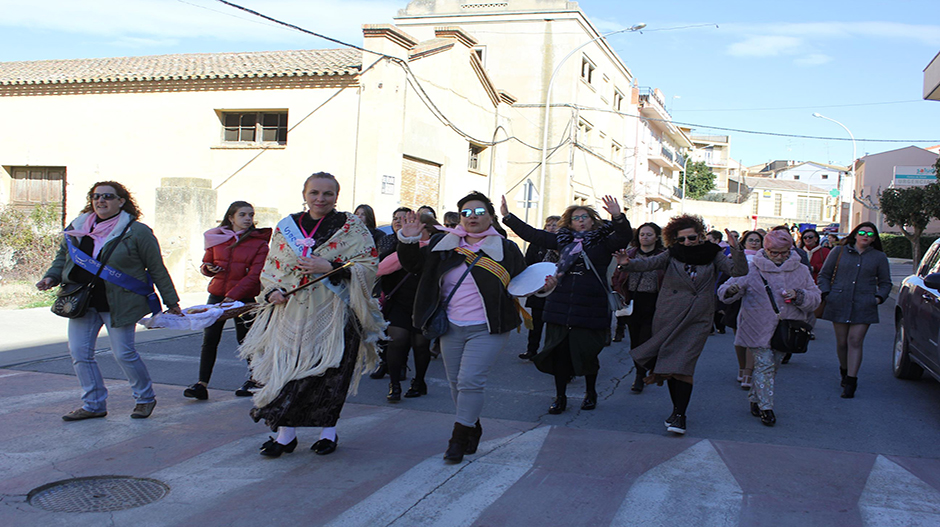 Imagen de archivo de la celebración de Santa Águeda en Grañén.