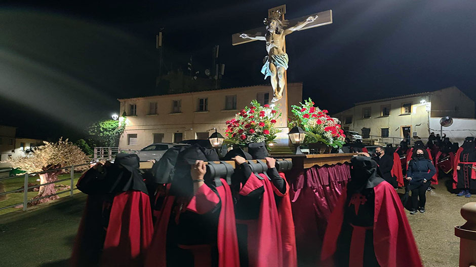 La procesión de Grañén tendrá lugar el Miércoles Santo.