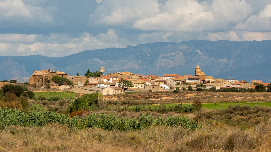 Vistas de la localidad monegrina de Barbués. Ayuntamiento de Barbués.