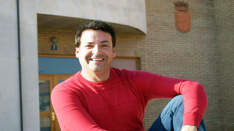 Óscar Gavín, candidato al Ayuntamiento de Lalueza