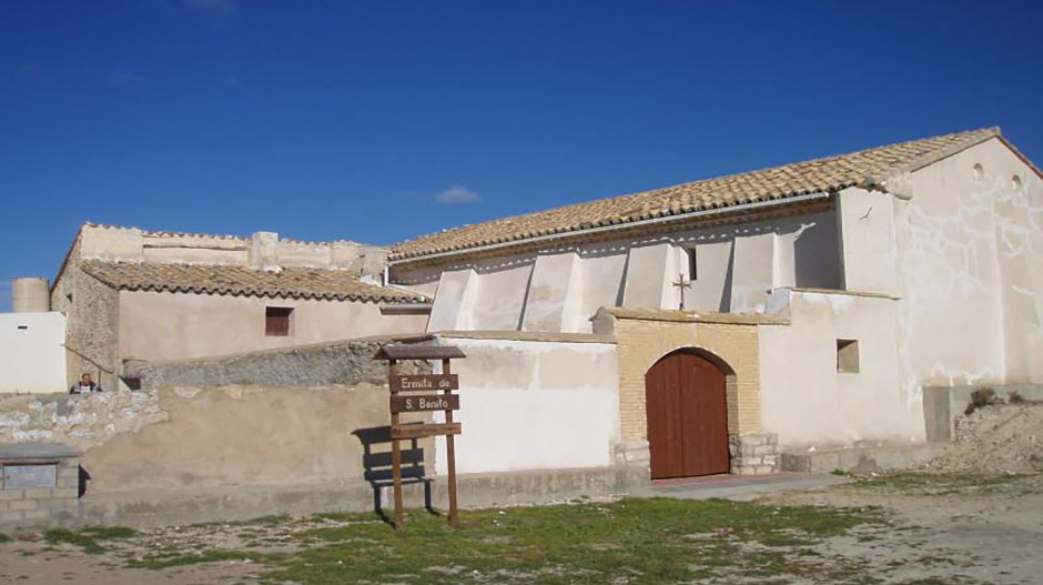 Imagen de la ermita de San Benito en Monegrillo.